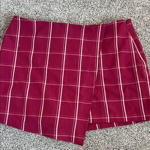 Plaid Women's Skort